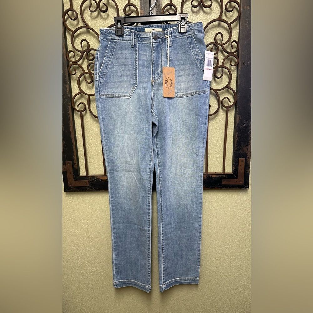 Mason & Belle denim mid rise jeans